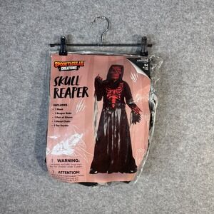 Spooktacular Creations Skull Reaper Costume Child Medium 8 10‎ Halloween